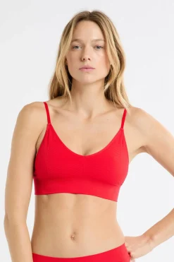 Biustonosz bralette bez fiszbin