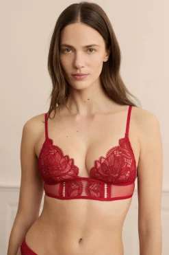 Biustonosz bustier z gipiury