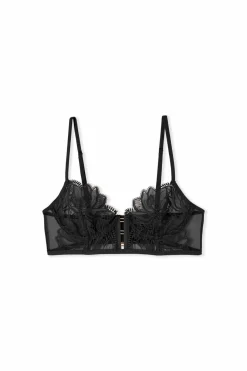 Biustonosz typu bustier z gipiury