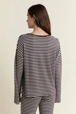 Bluza piżamowa w paski