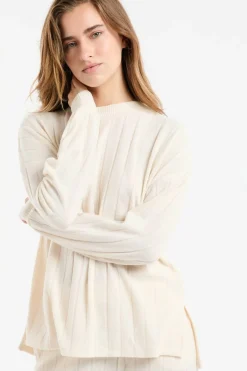 Bluza piżamowa z okrągłym dekoltem