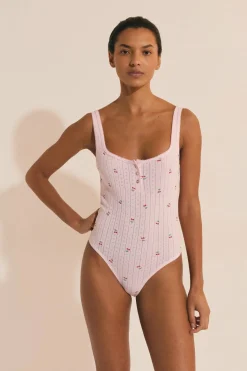 Body z bawełny pointelle