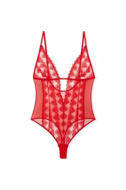 Body z haftem w serduszka