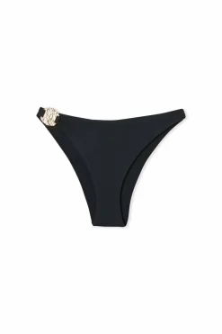 Dół od bikini typu high leg z biżuteryjnymi detalami - Etam x Hôtel Mahfouf