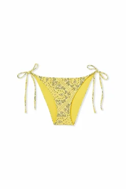 Dół od bikini wiązany we wzory