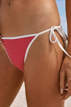 Dół od bikini wiązany z wzorami