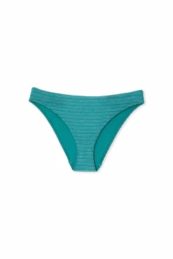 Dół od bikini z opalizującymi włóknami
