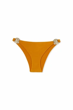 Dół od bikini z satynowym wykończeniem i biżuteryjnymi detalami - Etam x Hôtel Mahfouf