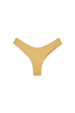 Dół od bikini z wysokim stanem opalizujący