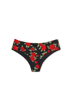 Dół od kostiumu kąpielowego typu shorty w kwiatowy wzór
