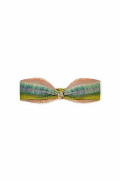 Góra od bikini z nadrukiem błyszczący