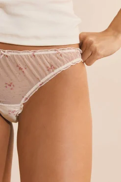 Majtki typu bloomer z tiulu