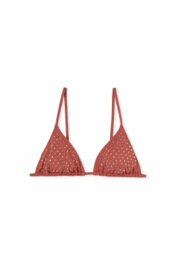 Multipozycyjna trójkątna góra od bikini ze strassem - Etam x Hôtel Mahfouf