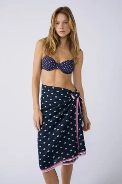 Pareo bawełniane we wzory Marcia Wear x Etam