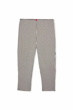 Spodnie capri w kratkę vichy